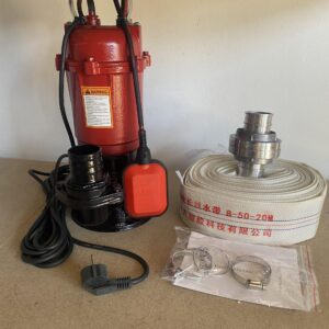 Pumpa muljara SMITH 3700W sa 20 metara vatrogasnog crijeva