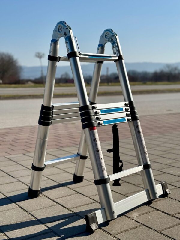 ALUMINIJUMSKE VIŠENAMJENSKE TELESKOPSKE LJESTVE 3,8Metara