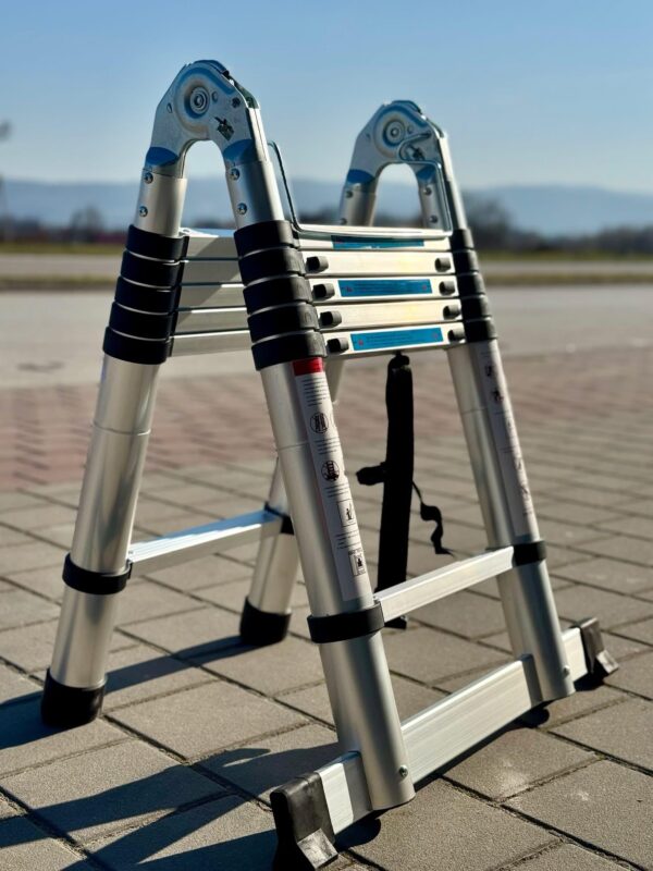 ALUMINIJUMSKE VIŠENAMJENSKE TELESKOPSKE LJESTVE 3,8Metara