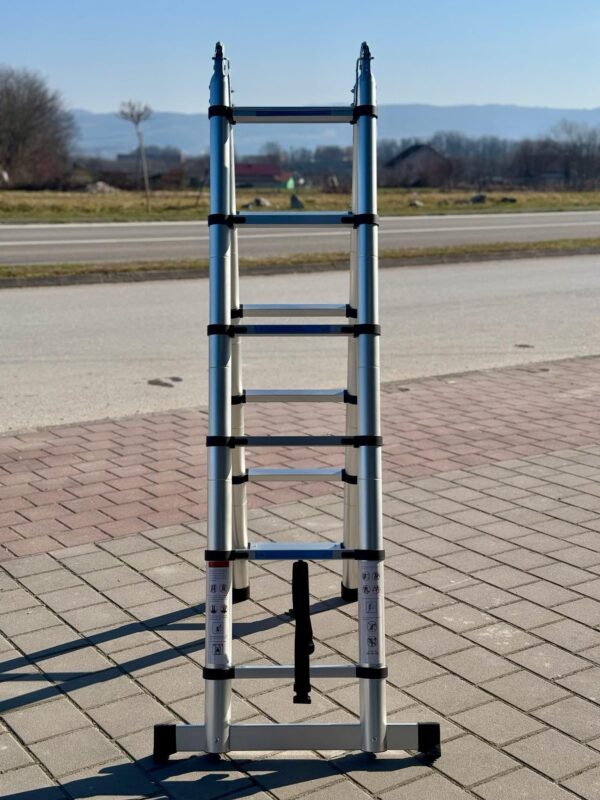 ALUMINIJUMSKE VIŠENAMJENSKE TELESKOPSKE LJESTVE 3,8Metara