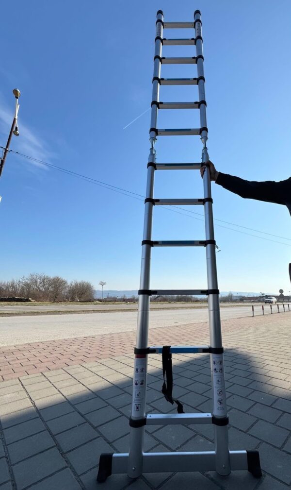 ALUMINIJUMSKE VIŠENAMJENSKE TELESKOPSKE LJESTVE 3,8Metara