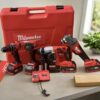 Aku set Milwaukee 4u1 4 baterije M18 5.0Ah